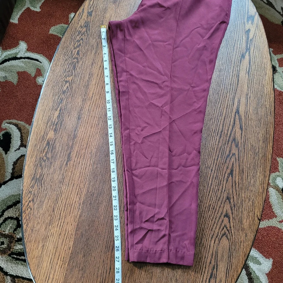 Metaphor Windsor Wine Pull On Trouser Pants Size Women's XL NEW - Picture 8 of 12